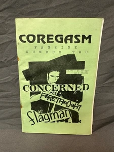 Coregasm #2 Fanzine Zine Hardcore Punk Concerned Forethought Flagman Shelter - Bild 1 von 3