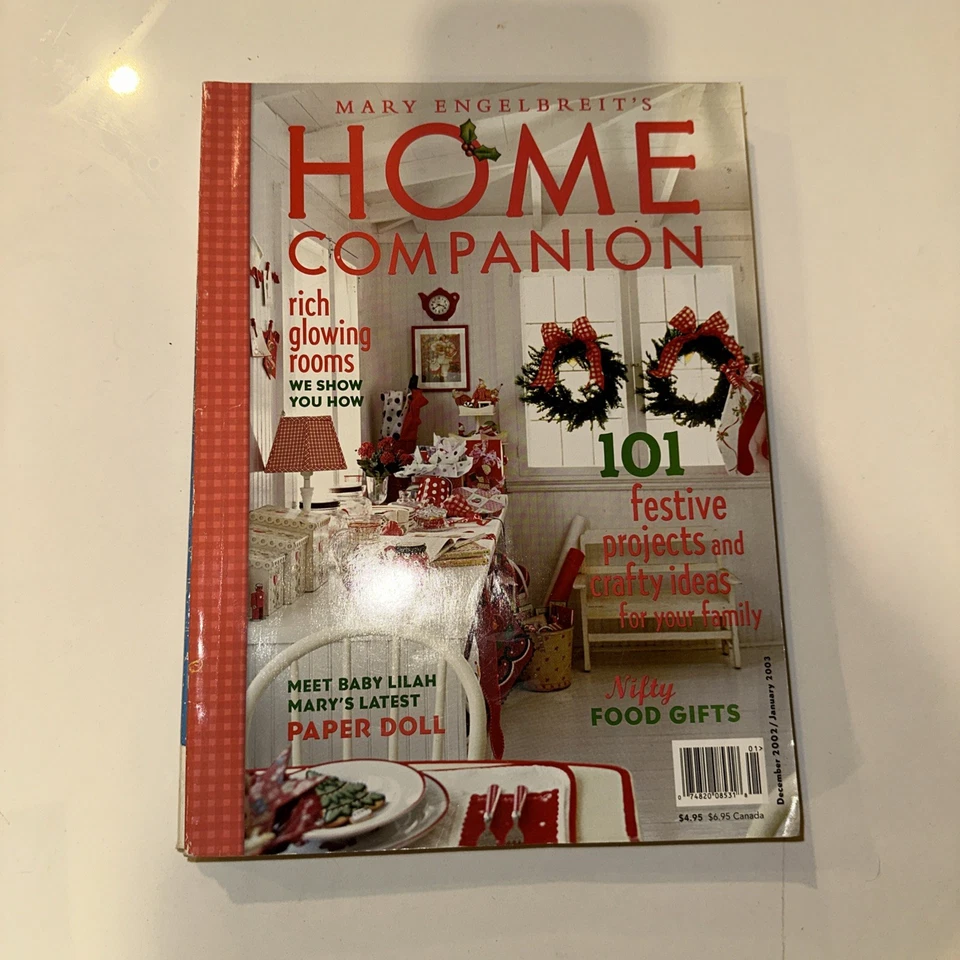 Mary Engelbreit's Home Companion 4 Holiday Issues. 2000 2001 2003 2004 - Image 1 of 4