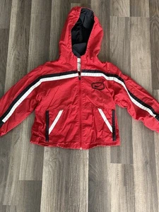 Rare Vintage Boys Medium (6) Nike Windbreaker Jacket Red - Picture 1 of 2