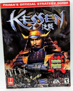 KESSEN Prima's Official Strategy Guide Video Game Paperback Plus Poster - Picture 1 of 3