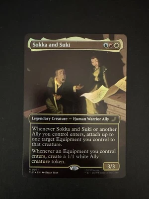 Sokka and Suki (Borderless) Avatar: The Last Airbender: Eternal-Legal Foil - Image 1 of 2