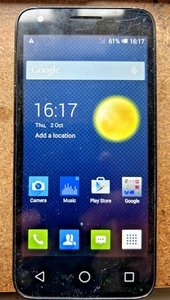 Alcatel Pixi 3 (4.5) 4027X Black (Unlocked) 4G Android Smartphone - Picture 1 of 1