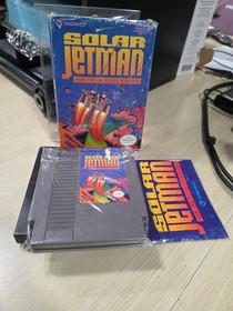 Solar Jetman: Hunt for the Golden Warpship (NES, 1990) - CIB