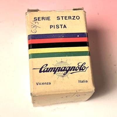Campagnolo 1 " Headset Italian Thread Series Steering Pista New IN Box NOS - Image 1 of 4
