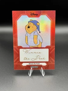 WINNIE THE POOH 2025 Kakawow Disney Phantom Signature Red Facsimile Auto /75 - Picture 1 of 2