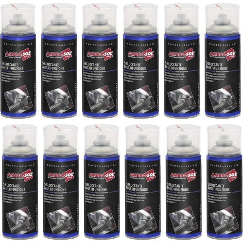12 BOMBOLETTE SPRAY SBLOCCANTE HD ML 400 LUBRIFICANTE SBLOCCA RUGGINE AMBROSOL