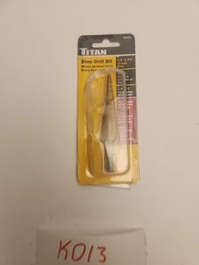 Broca paso a paso Titan 16501 1/8" a 1/2" #1 tamaño único, de fábrica  - Imagen 1 de 3