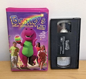 VINTAGE Barney - Barneys Great Adventure: The Movie (VHS, 1998) - Picture 1 of 3