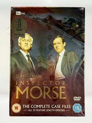 Inspector Morse - The Complete Case Files New Sealed 33 Episodes DVD Box Set - Image 1 of 4