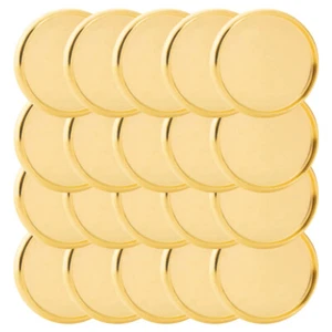 50 Pcs Loose Leaf Mushroom Buckle Office Loose-leaf Binder Discs Binding Rings - Picture 1 of 12