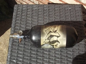 Vintage Paintball Marker Gun Carbon Fiber Air Tank Luxfer Ree 15 TC-SU 5134-310 - Picture 1 of 4