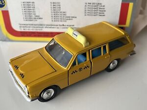 1/43 Volga 24-02 Taxi NOVOEXPORT Tantal Radon Saratov USSR CCCP