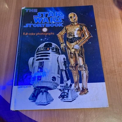 STAR WARS STORYBOOK 1978 Hard Cover Full Color Photographs Random House — 第 1/3 张图片