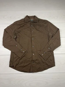 Banana Republic Brown Button Down long sleeve shirt size large - Bild 1 von 9