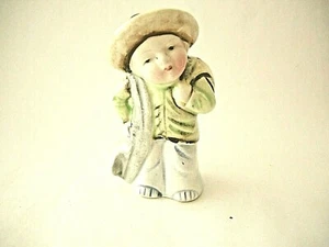Vintage  Mexico Central American Boy Salt Pepper Shaker Hand Painted  QTY 1 - Picture 1 of 5