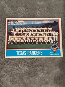 1976 Topps - Team Checklist Frank Luchessi #172 (RC) VGEX .S6 - Picture 1 of 2