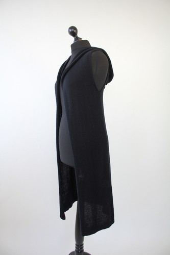 RICK OWENS ANTHEM SS 11 FELPA CON CAPPUCCIO MANTELLO GILET