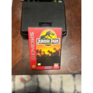 Jurassic Park (Sega Genesis) *COMPLETE W/ MANUAL - TESTED* - Picture 1 of 3