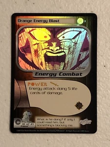 Orange Energy Blast - Lámina - Trunks Saga - Dragon Ball Z DBZ CCG - Imagen 1 de 2