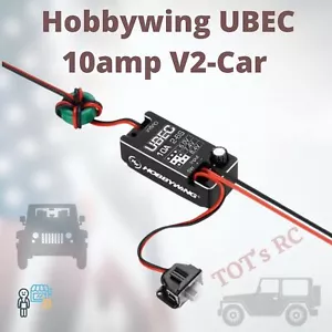 Hobbywing BEC 2~6S 10A UBEC Voltage Regulator Module RC Car waterproof - Picture 1 of 8