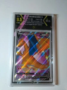 RCG 9.5 Full Art Charizard V #SWSH050 - Champion's Path ETB Promo - Pokémon TCG - Picture 1 of 2