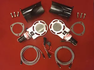 BadlanzHPE "Y-NECK" Electric Cutout Valve DUAL 2.25" 57mm 5 YEAR WNTY! - Picture 1 of 7