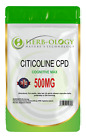 Vegetarian Citicoline CDP 500mg | 30 - 120 Capsule Recall Elemental Herb-ology