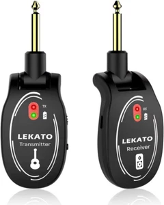 Lekato L6 drahtloses Gitarrensystem wiederaufladbare Gitarre drahtloser Sender Gitarre - Bild 1 von 5