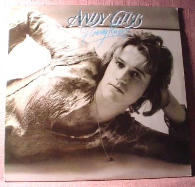 Andy Gibb Original Stereo Lp - Flowing Rivers - RSO Records - 1977 — 第 1/3 张图片