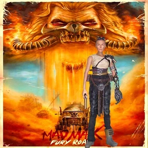 1/6 Mad Max Furiosa Backdrop 15"x15" - For 1/6 Marauder Warlord Wasteland Figs - Picture 1 of 5