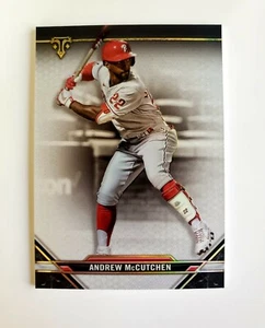2021 Topps Triple Threads Andrew McCutchen thick stock base card No. 98 - Picture 1 of 2
