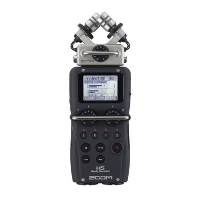 ZOOM H5 Handheld Recorder Linear PCM/IC Black Microphone Capsule Interchangeable - Image 1 of 4