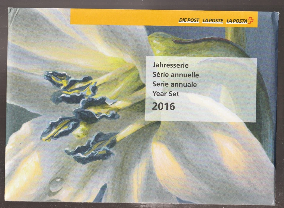 Juego año completo oficina de correos de Suiza 2016. MNH Cv $102,25 Foto 1 de 1