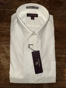 Neu mit Etikett Nordstrom Anzughemd Herren 16 - 32 weiß Langarm Knopfleiste - Bild 1 von 4