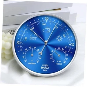 Wall Weather Station Indoor,3 in1 Barometer Thermometer Hygrometer for Home - Picture 1 of 8