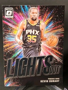 2025 Panini Prizm Kevin Durant Lights Out #14 Phoenix Suns Basketball  - Picture 1 of 2