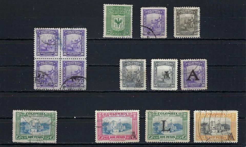 BOGOTÁ, COLOMBIA.- ARMAS.- COLONIAL.- BIBLIOTECA NACIONAL OVPTD LANSA- AVIANCA Foto 1 de 2