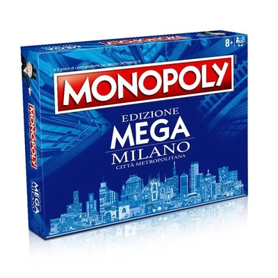 Gioco di società da tavolo Monopoly Mega Milano Winning Moves - Immagine 1 di 4