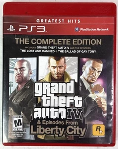Grand Theft Auto 4 Complete Edition Mint PlayStation 3 Complete Greatest Hits - Picture 1 of 4