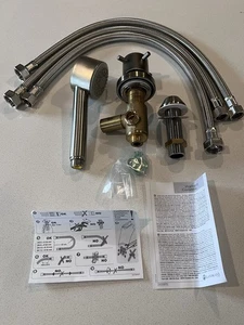 LaToscana  USPW447  Deck Mount Hand Shower Diverter Kit  For Roman Tub 2-Holes - Picture 1 of 7