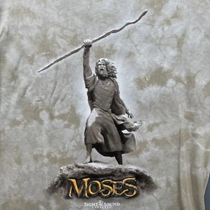 Camiseta Moses Beige Mediana Vista y Sonido Teatros Promoción de Cine Tie Dye 2014 - Imagen 1 de 8