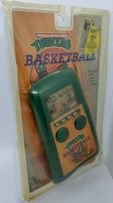 De colección - Baloncesto TMNT (Juego Konami LCD, 1991) ¡Nuevo! ¡Sellado de fábrica! 🔥 Foto 1 de 4