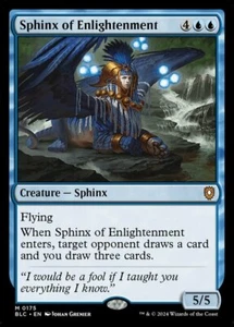 x1 Sphinx of Enlightenment M MTG Commander: Bloomburrow M/NM, Englisch - Bild 1 von 1