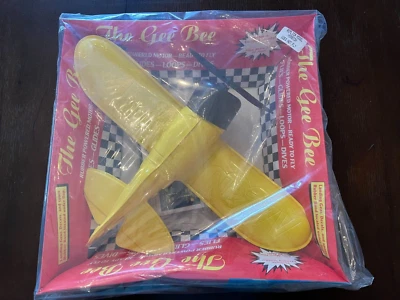 Avión planeador de plástico The Gee Bee 1991 de colección cohete nuevo en caja Disney Foto 1 de 4