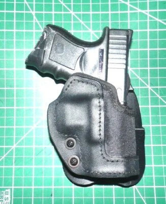 Front Line KNG26P-BK RH Kydex Nylon Paleta Funda Gamuza Forrada Glock 26 27 33 Foto 1 de 4