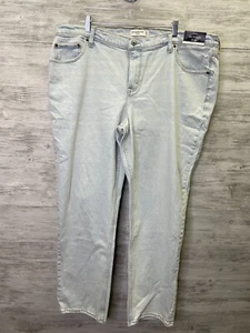 Abercrombie Fitch Straight Jeans Damen 20 Mid Rise Stretch Baumwolle Curve Love - Bild 1 von 13