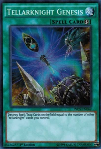 Tellarknight Genesis [INOV-EN062] Super Rare Lightly Played Unlimited - Yugioh s - Picture 1 of 1
