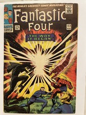 FANTASTIC FOUR #53 (1966) - 1ST APPEARANCE KLAW T'CHAKA & VIBRANIUM!