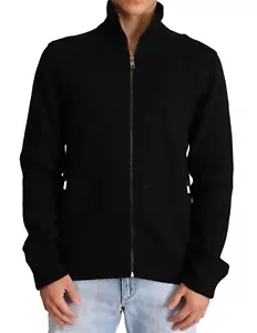 Dolce & Gabbana Pullover schwarz Kaschmir Reißverschluss Herren IT46/US36/S UVP $ 2200 - Bild 1 von 9