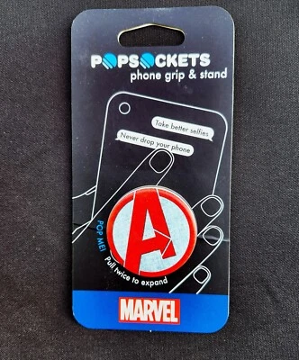 PopSockets: Collapsible Grip for Phones and Tablets - Avengers Icon - Image 1 of 4